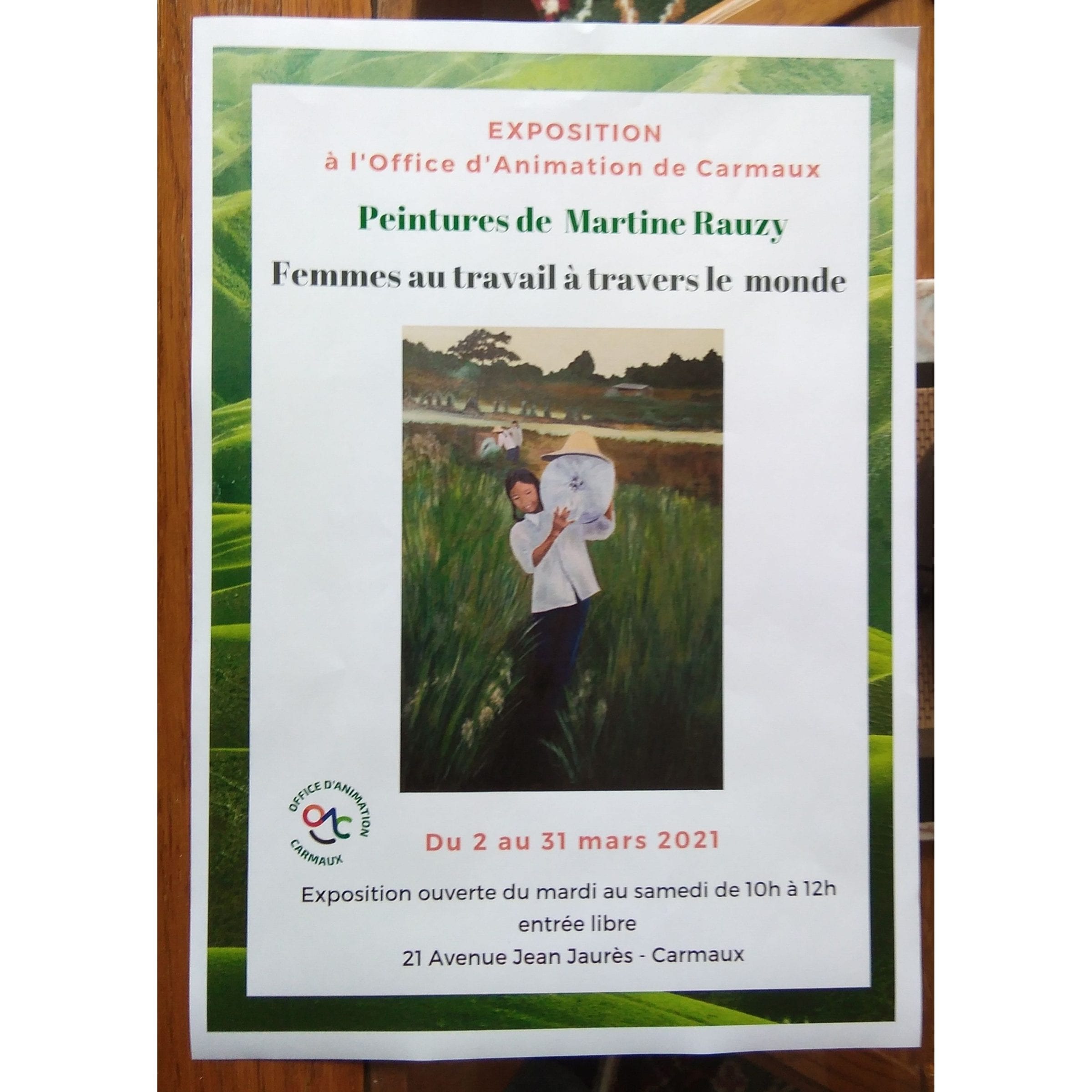 Affiche — Femmes au travail à travers le monde