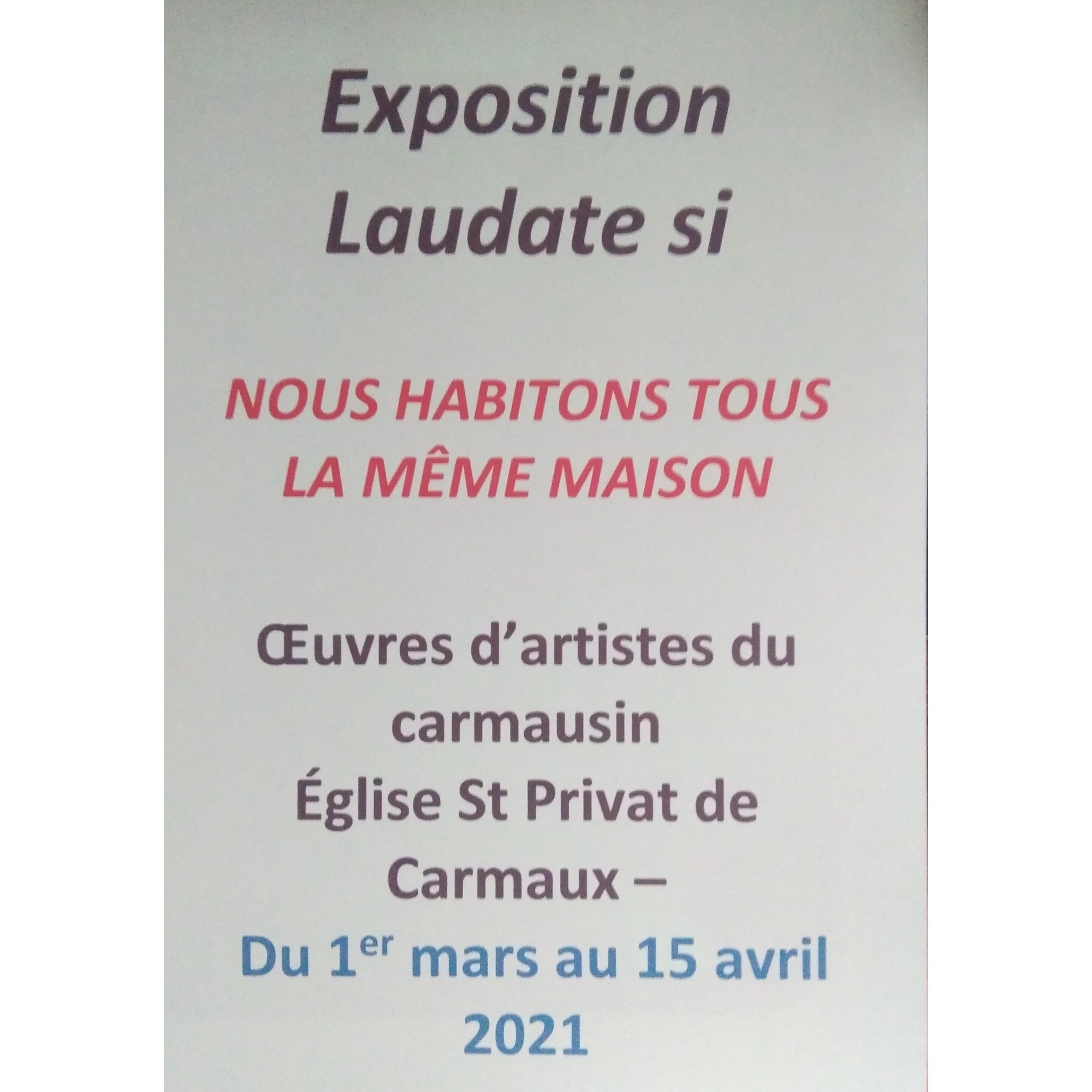 Affiche — Nous habitons tous la même maison